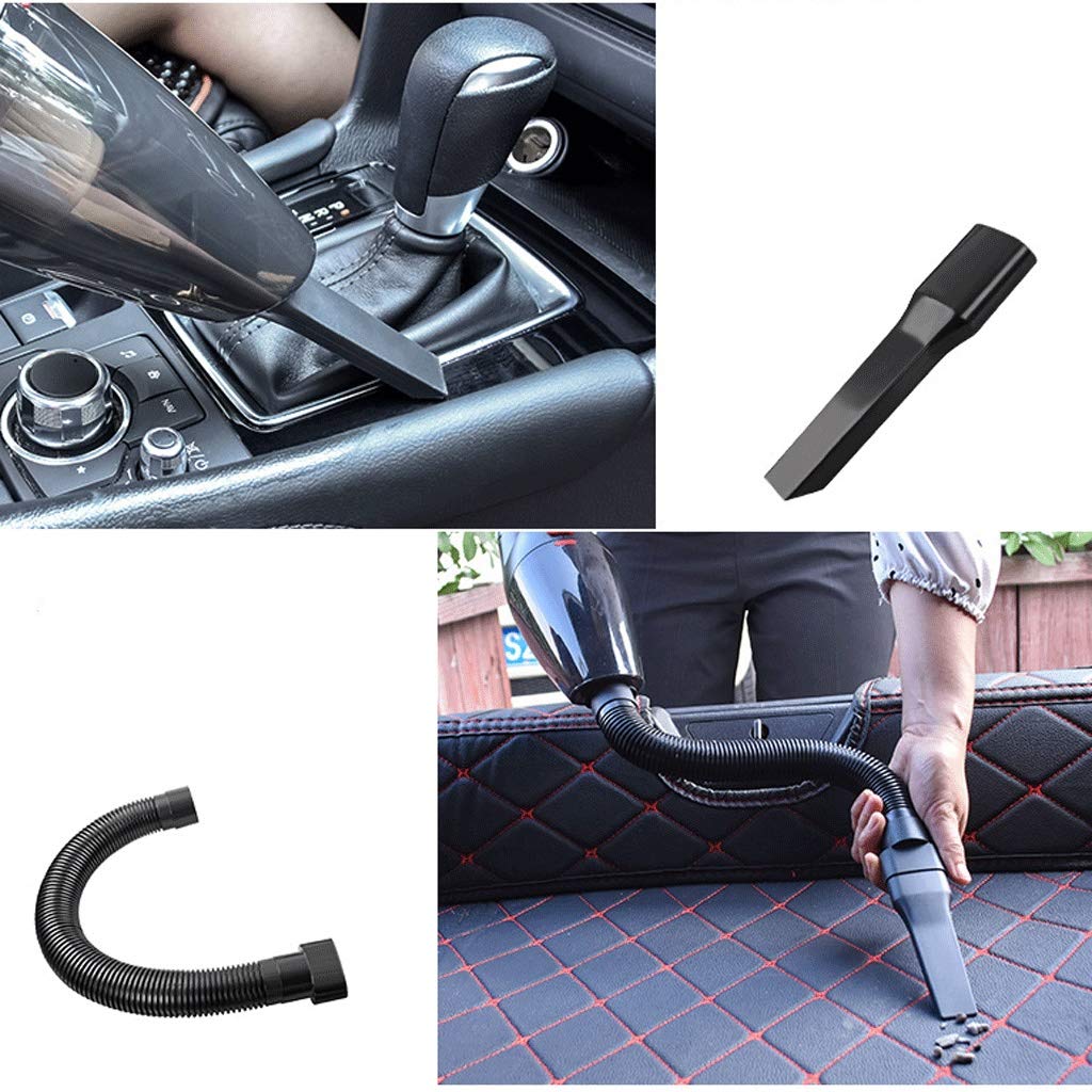 Aspiradora de Coche, aspiradora portátil para Coche, aspiradora de Mano de Alta Potencia de 5500PA, aspiradora de Mano Seca y húmeda para Coche DC 12V aspiradora con Cable