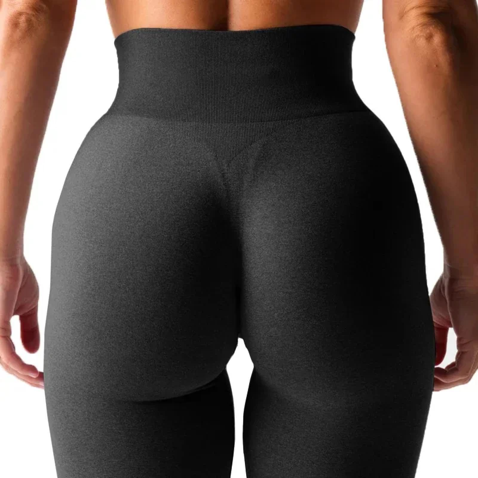 Leggings Damen Hose Mühelose Flare Leggings Damen Weiche Workout Strumpfhosen Fitness-Outfits Yoga-Hosen Gym-Leggings