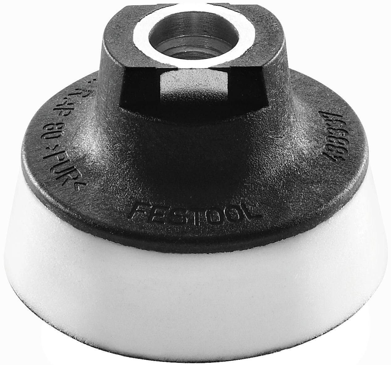 Plato pulidor PT-STF-D80-M14 para restaurar faros y detalles estrechos de coches