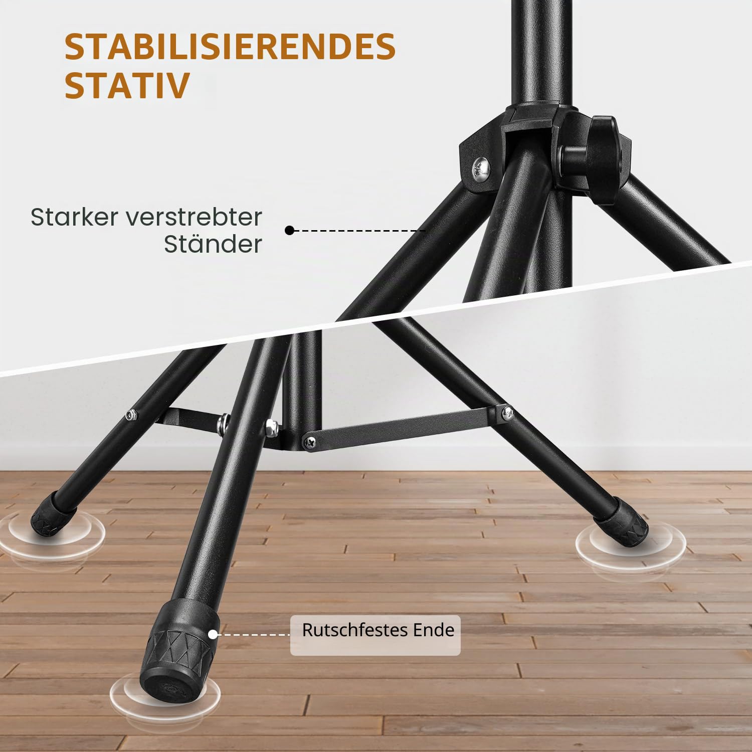 LEKATO Elektronischer Montageständer mit Platte, Drum Pad Stand Percussion Instrument Halter für Drum Sample Pads und Multi Percussion Pads