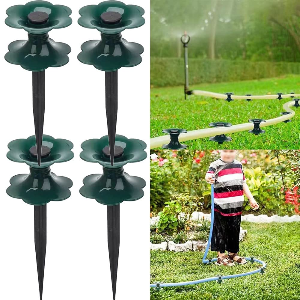 LE RUOTE DI guida per tubi da prato e giardino prevengono danni e