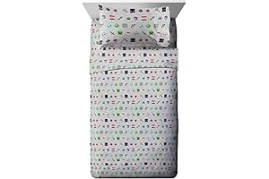 Jay Franco Minecraft Monster Hunters Twin Sheet Set - Bedding for Boys