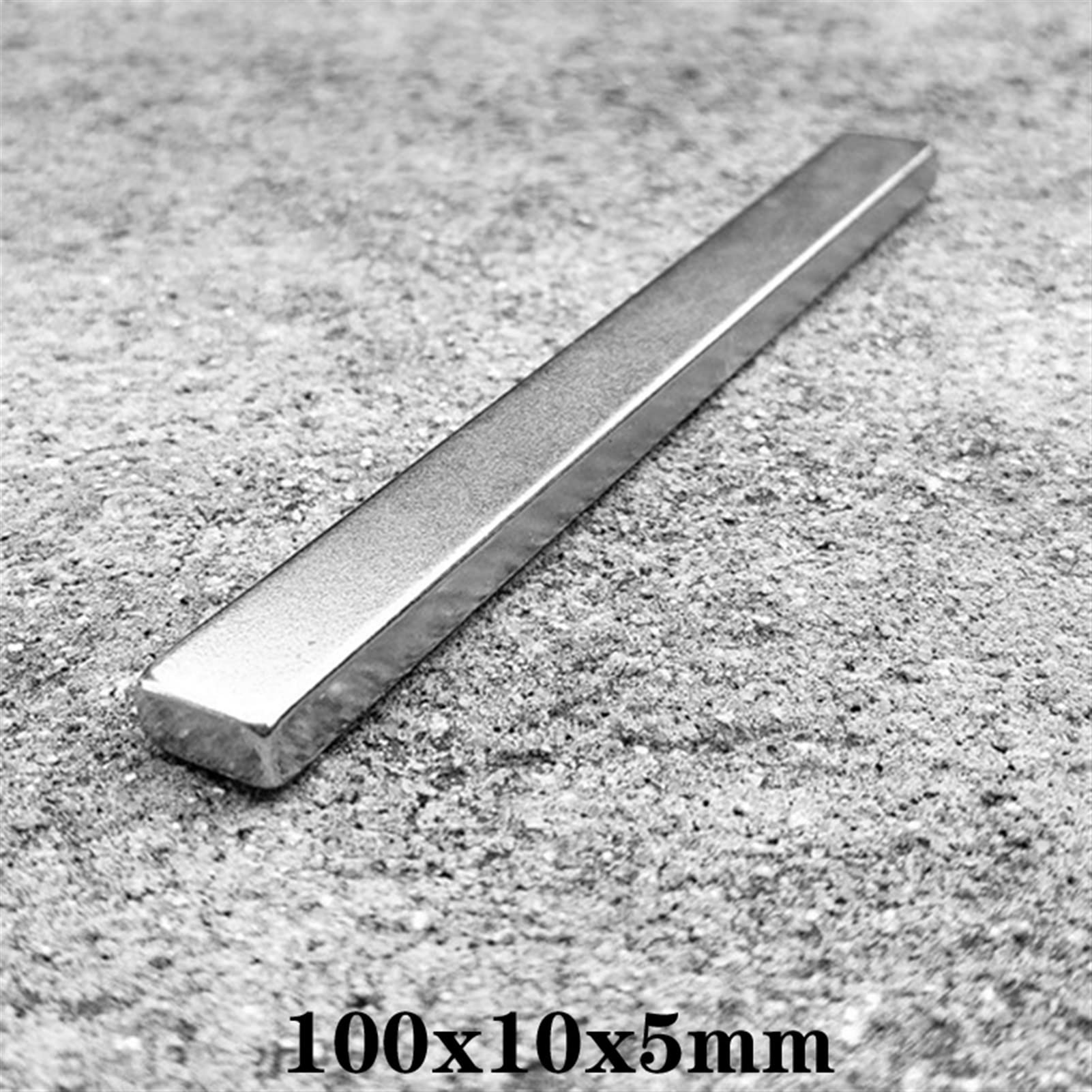 Amazon.co.jp: 超強力ネオジム磁石 1~30pcs 100x10x5 mm強力ブロック