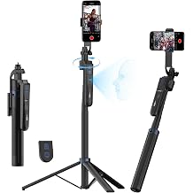 USKEYVISION 70" Auto Face Tracking Phone Tripod for iPhone w/Remote UTK-01