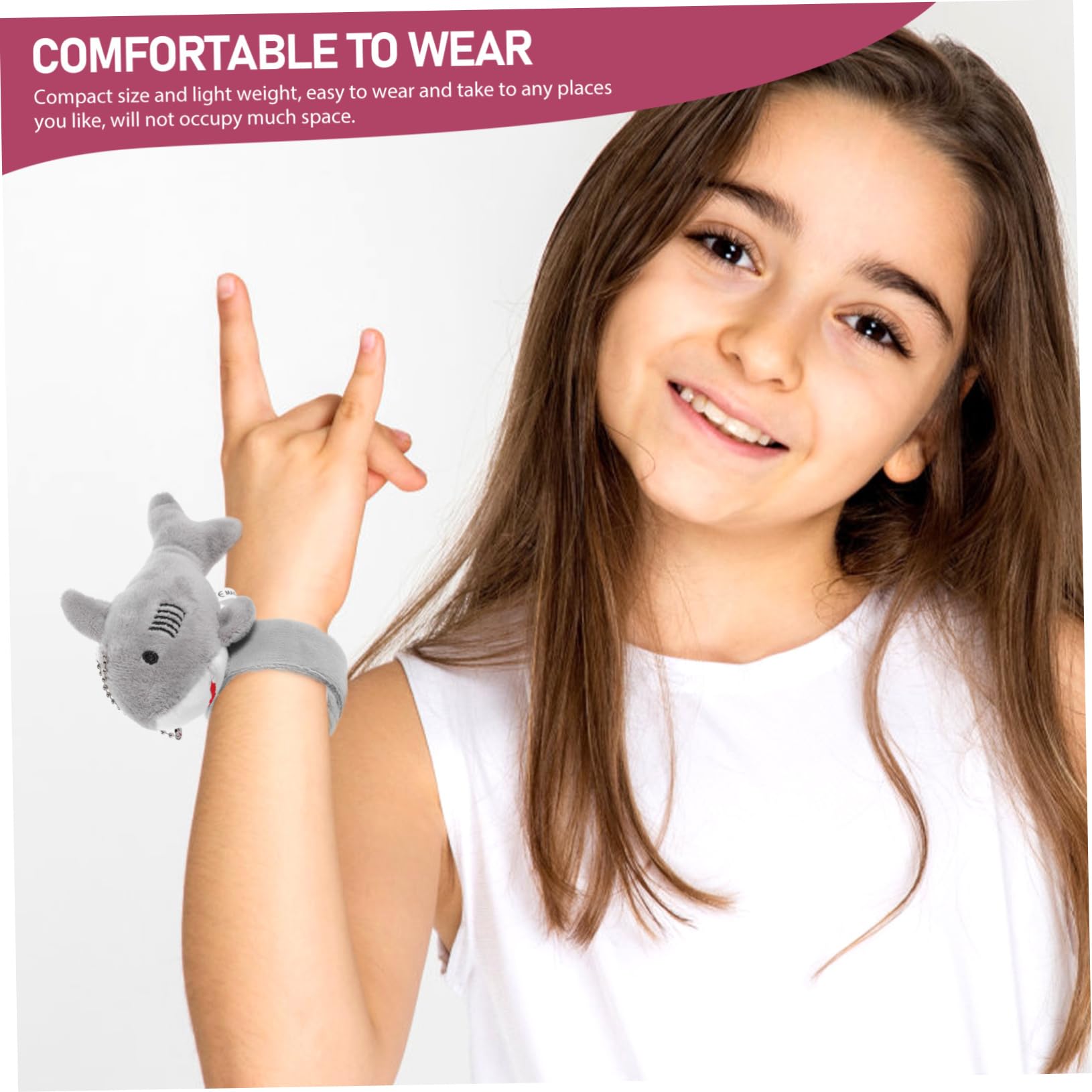 Hemobllo 10 Piezas Pulsera de Peluche de Pulsera de Golpe Suave y para Fiesta Temática Infantil Banda de Muñeca Animal de Peluche Hugger para Cumpleaños