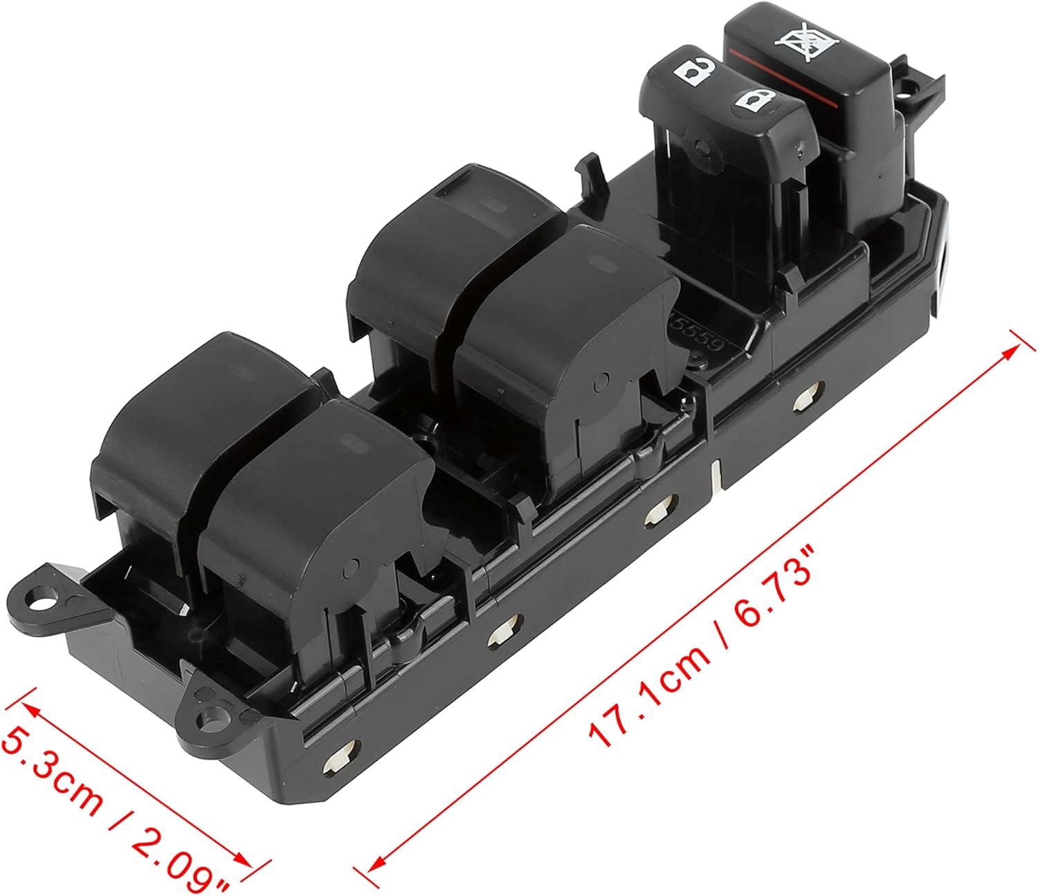 X AUTOHAUX Master Driver Side Power Window Switch 84040-06020 Replacement for Toyota Venza 2009-2013