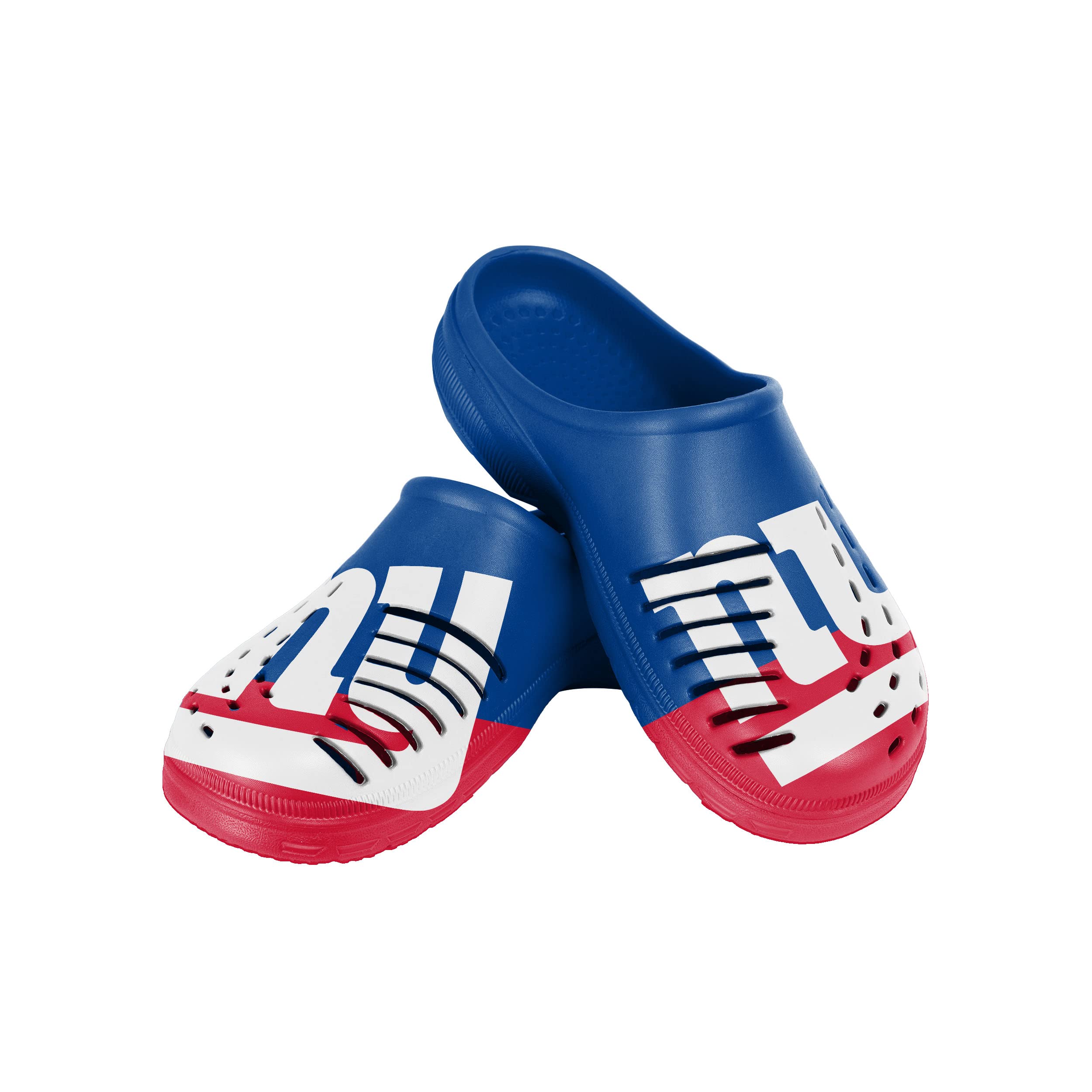 FOCO Men's NFL Team Logo Garden Water Sandals Shoes Slipper Clogs