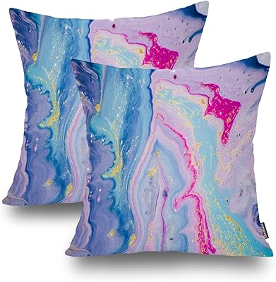 COLORPAPA Red And Black Throw Pillow Covers 18x18 Set - View #11