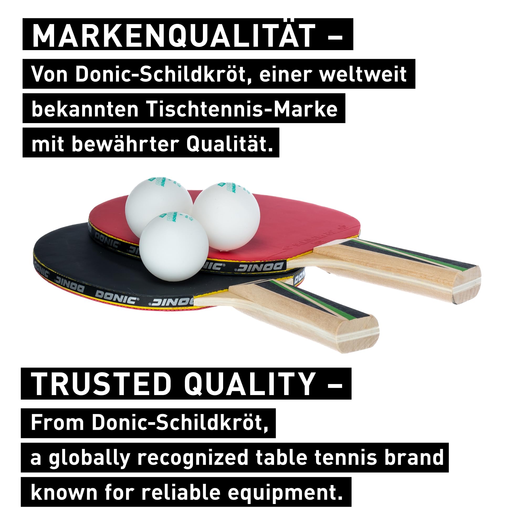 Donic-Schildkröt TT-Set TOP Teams 400 im Carrybag, 2 Keine Farbe