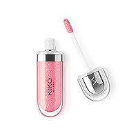 Vista 44 de KIKO Milano 3D Hydra Lip Gloss – High Shine, Hydrating, Plumping, Non-Sticky, Moisturizing Lip Makeup