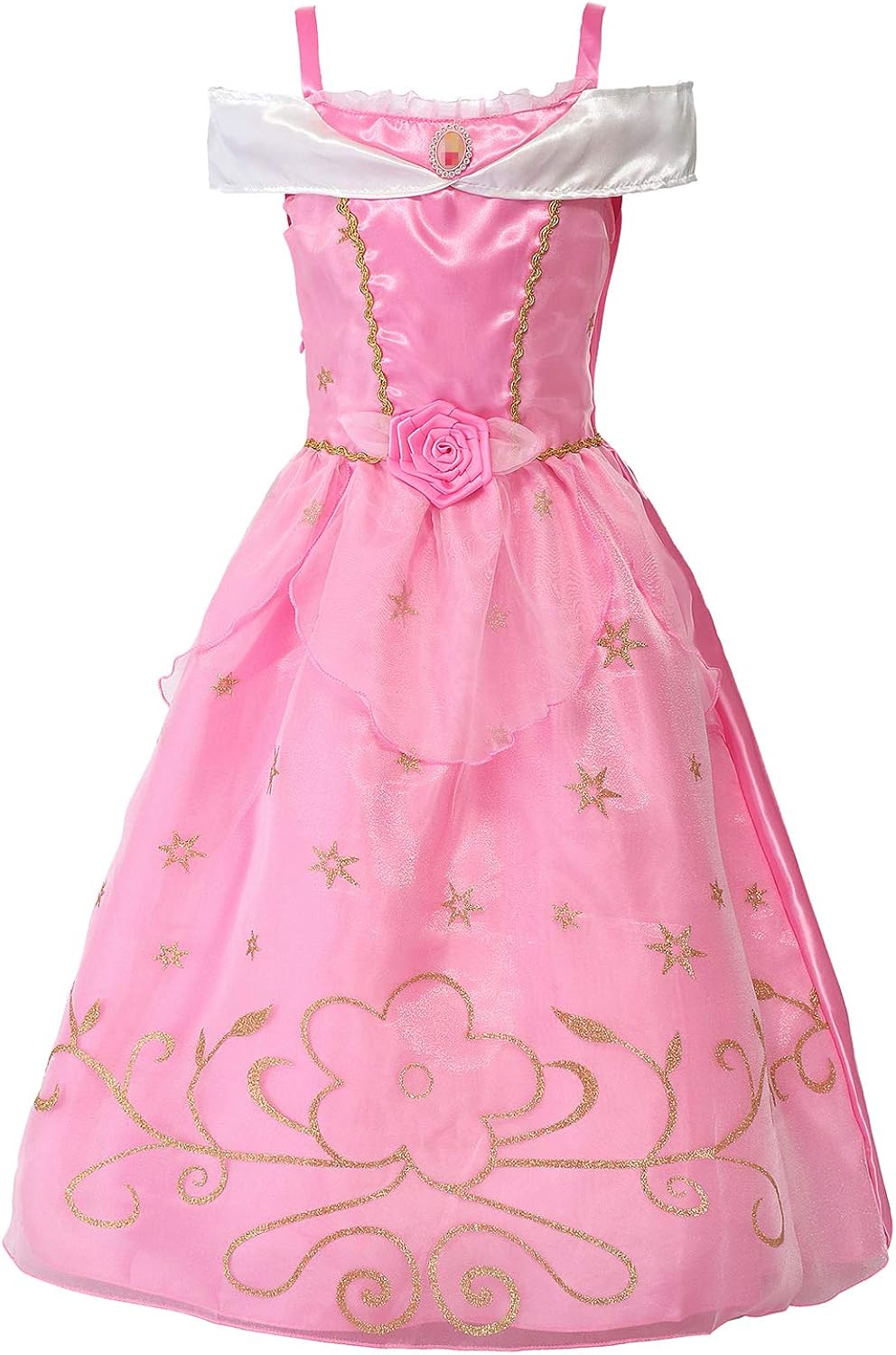 PAMABA Toddler Baby Girl Princess Costume Dress Up with Accessorries 2-8 Years : Clothing, Shoes & Jewelry