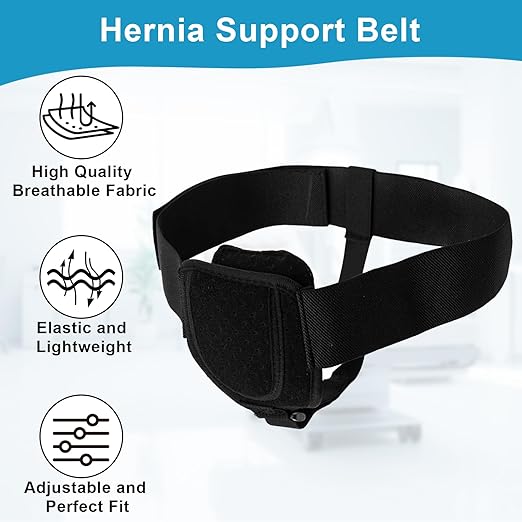Faja para Hernia Inguinal Hombre Ajustable One Size miniatura 3