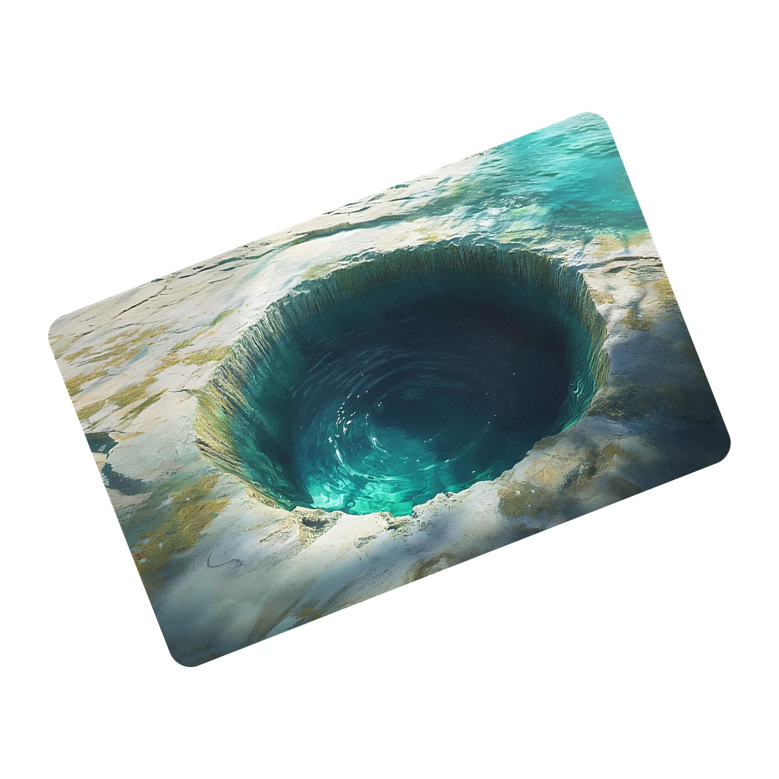 Tapis illusion d'optique pour dynamiser un couloir ou une chambre sombres