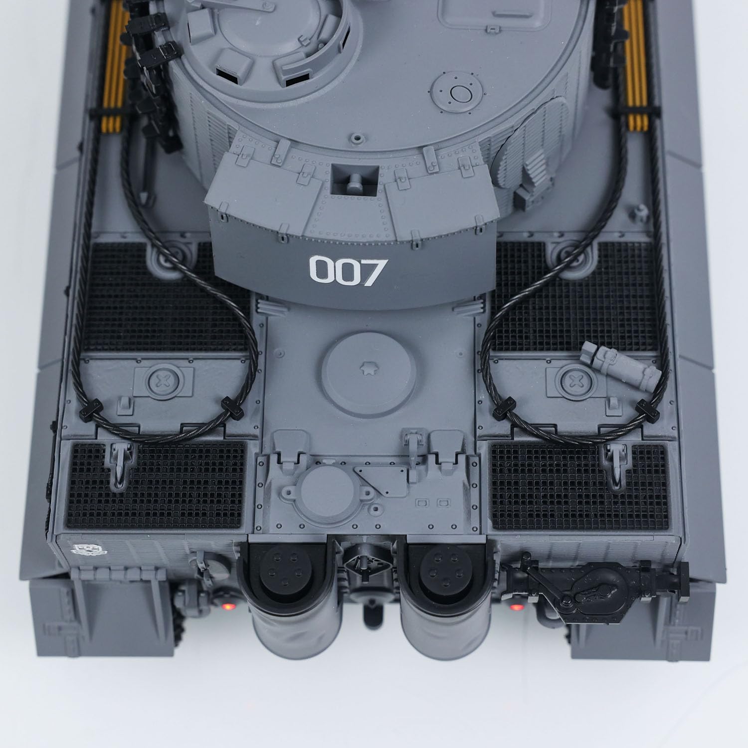 TOUCAN RC HOBBY Tanque de batalla RC 1/24 Taigen Tiger I con control remoto infrarrojo de combate militar