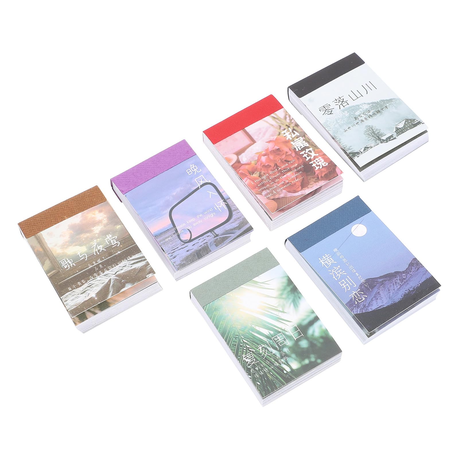 STOBOK 18sets Adesivi Decorativi Per Scrapbook e Diario Stickers Fai Da Te Per Decorare Biglietti Album e Taccuini Facili Da Applicare Design Eleganti Per Esperienza Unica
