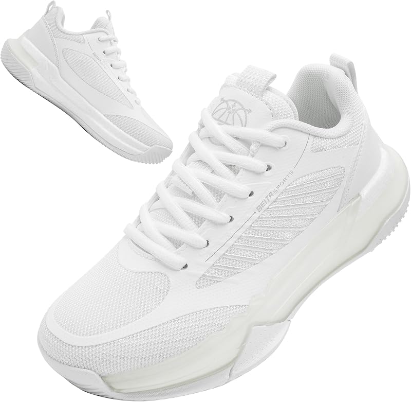 Basketball Shoes for Women High Upper Volleyball Shoes Fashion Sneakers Breathable Sports Shoes Anti Slip