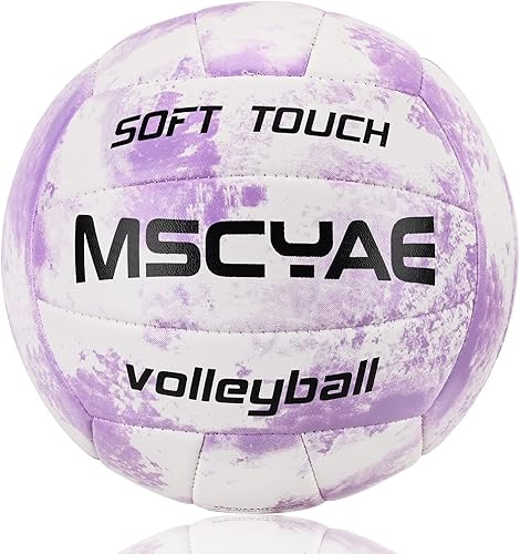 Miniatura 8 de Voleibol Oficial Tamaño 5, Pelotas de voleibol suaves para niños, jóvenes y adultos, para jugar juegos de principiantes, entrenamiento de voleibol,