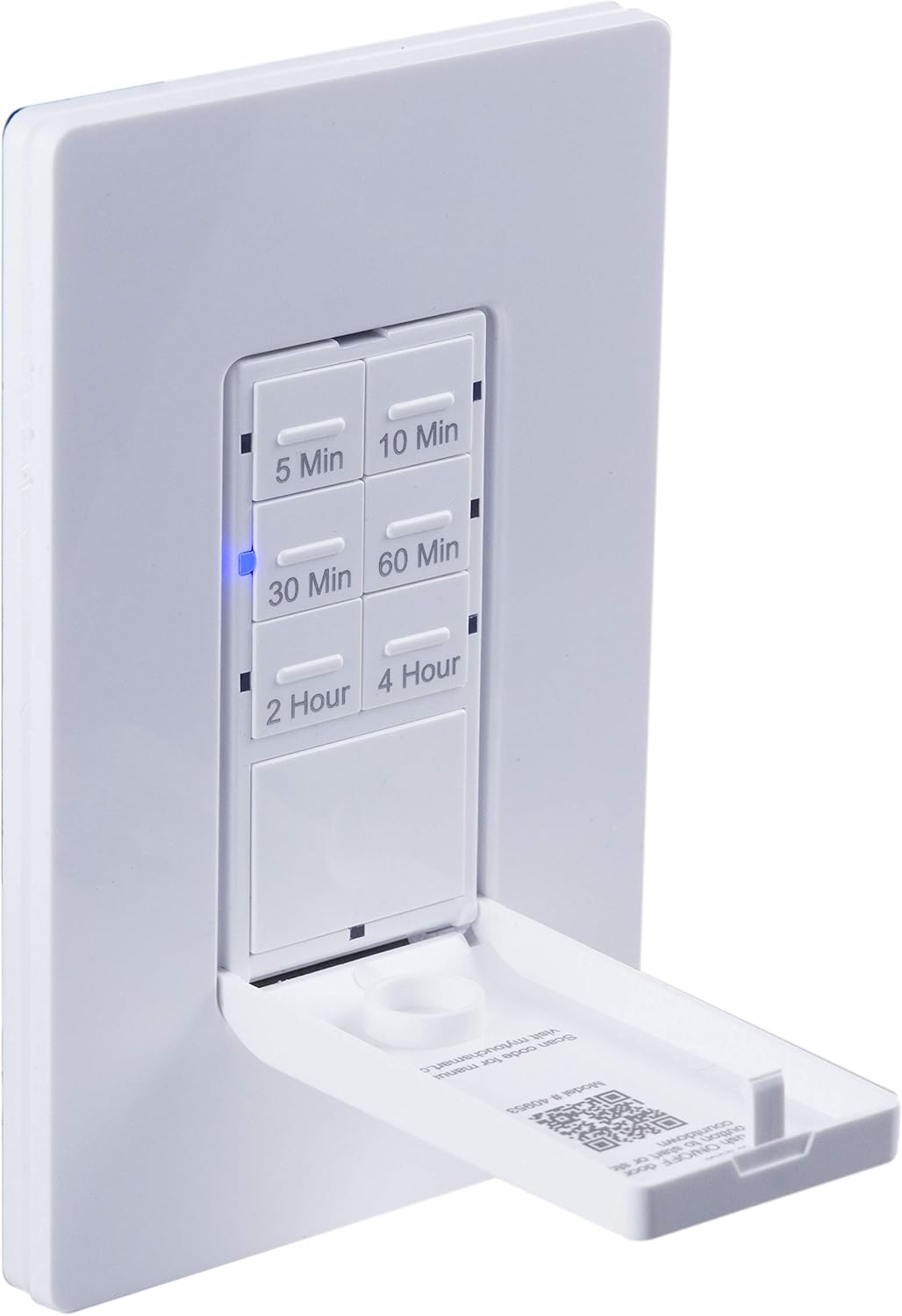 myTouchSmart Timer with door open revealing preset buttons