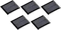 Vista 1 de MECCANIXITY Mini célula de panel solar 1V 80mA 0.08W 1.181 in x 0.984 in para proyecto de energía eléctrica DIY paquete de 5