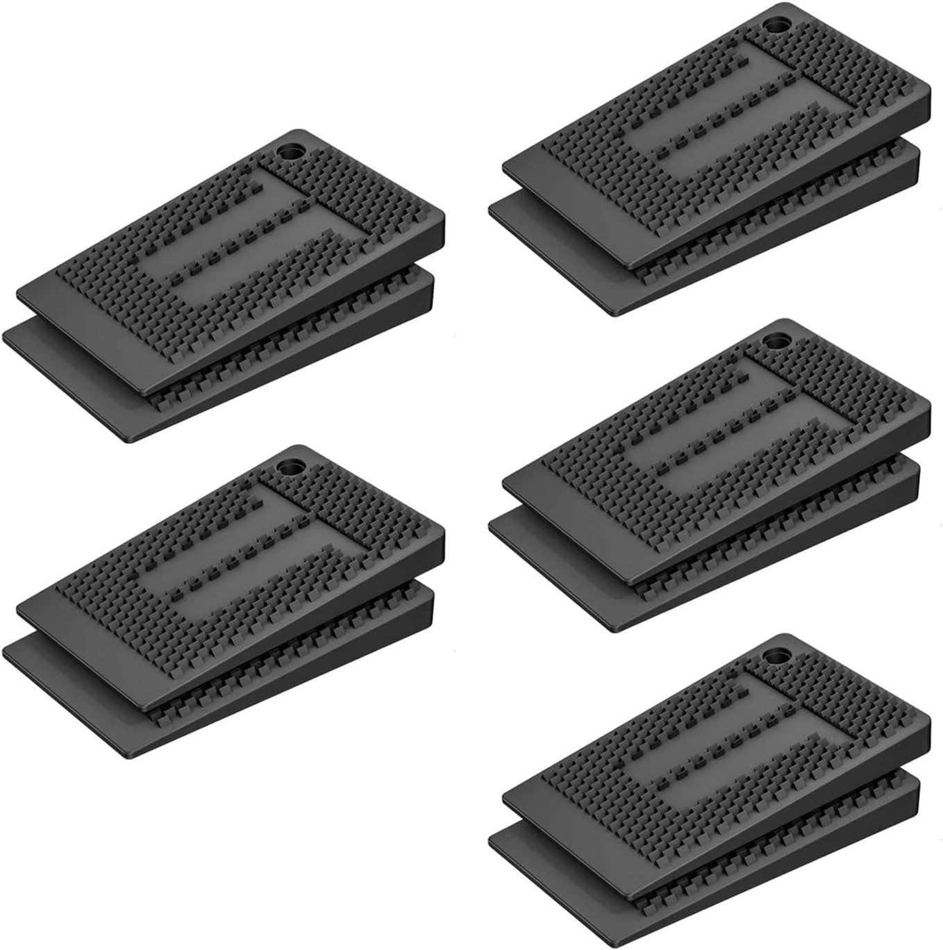 10 Pieces Table Wedges Furniture Pads for Washing Machine Table Refrigerator