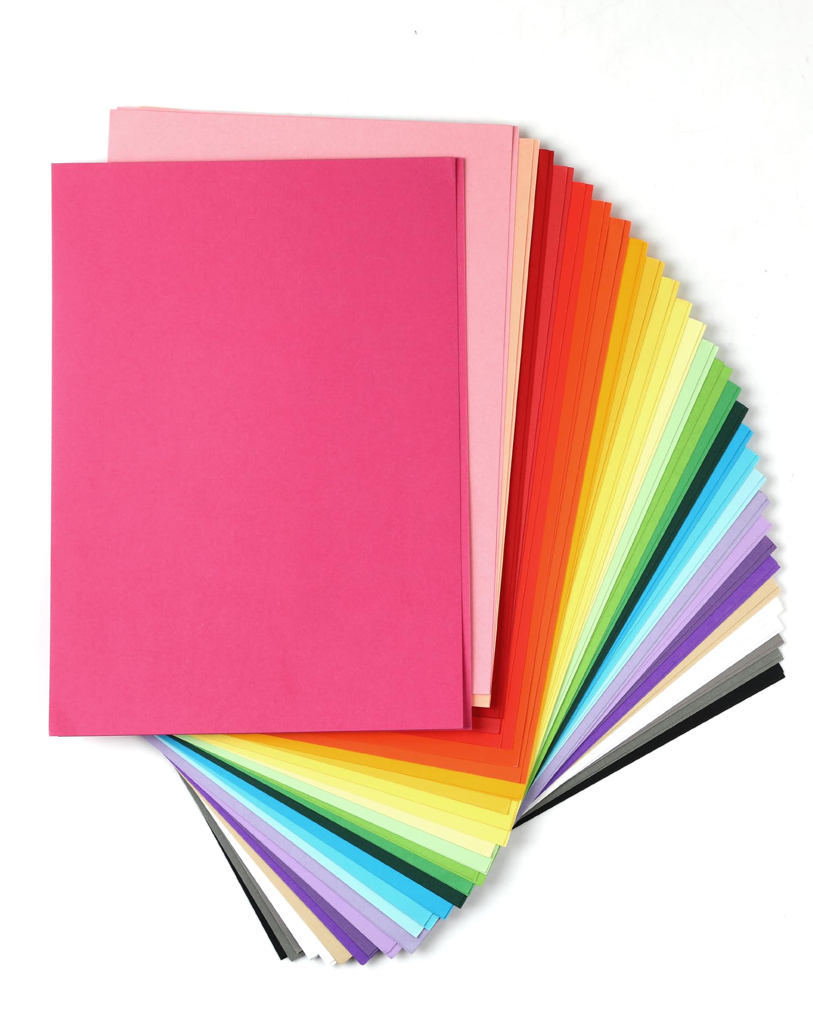 Cartoncini Colorati A4 230 g/m² 30 Colori 60 Fogli per Scrapbooking Scuola Ufficio