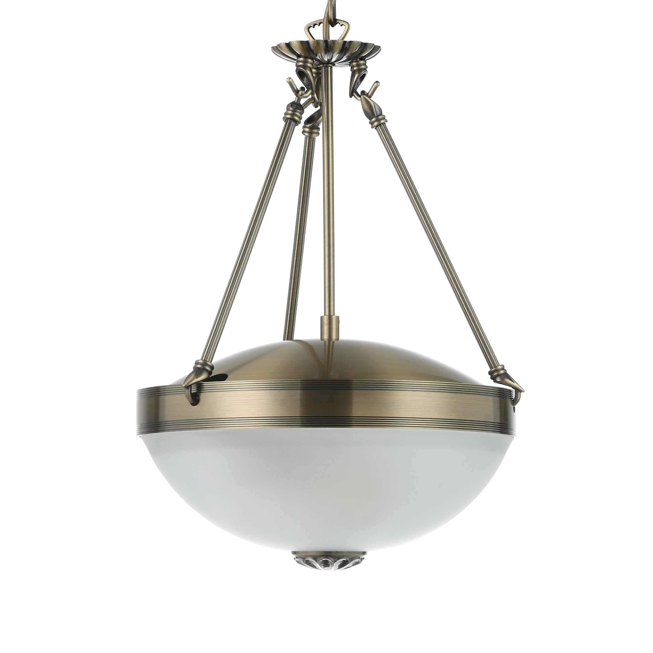 Eglo lampada a sospensione Savoy, 2 fiamme, vintage rustica, metallo