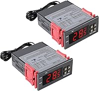 Vista 7 de 2 unids STC-1000 controlador de temperatura digital 12 V termostato incubadora termorregulador relé calefacción refrigeración con sensor cable