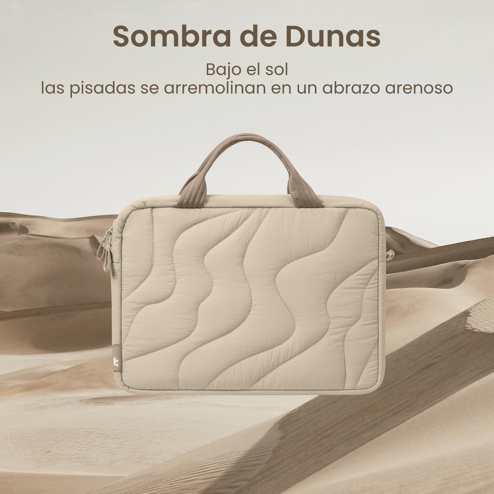tomtoc Maletín Funda para 16 Pulgadas Portátil Paramujer, Bolsa Ligero para 16 Pulgadas MacBook Pro M5/M4/M3 y Otros 15/16" Laptop, Sleeve para el Trabajo y los Viajes con Espacio de Almacenamiento