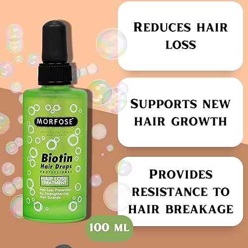 Miniatura 3 de Morfose Suero de gotas para el cabello de biotina 3.4fl oz