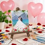 Paquet de 5 12x16 Panneaux de bois non finis de pouce pour DIY Art Décor , Panneaux de toile de bois vierge idéal pour la peinture à l'huile et les travaux d'artisanat. DIY Fournitures