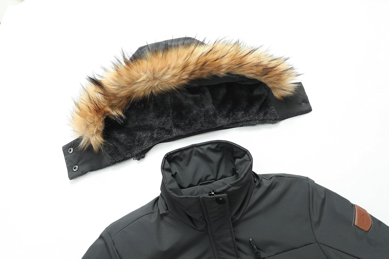 MOERDENG Women's Waterproof Ski Snow Jacket Winter Warm Hooded Snow Coat Mountain Windproof Ski Jacket For Women - Image 4