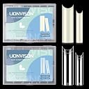 LIONVISON XL Square Nail Tips: 480PCS Extra Long NO C Curve Nails Tip