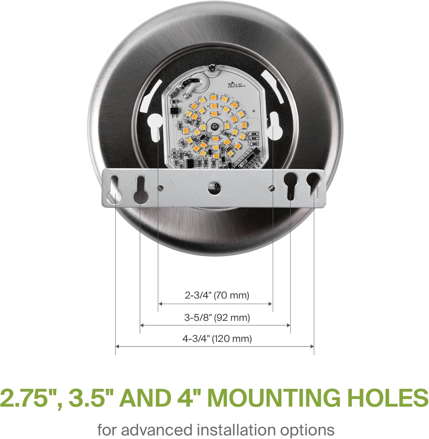 ASD 12 Pack LED Disk Lights 4 Inch, 10W 5CCT 2700K-5000K 685LM CRI90+, Dimmable Flush Mount Ceiling Light Fixture, Low Profile Surface Mount Disc, Junction Box or Recessed Can Install, UL