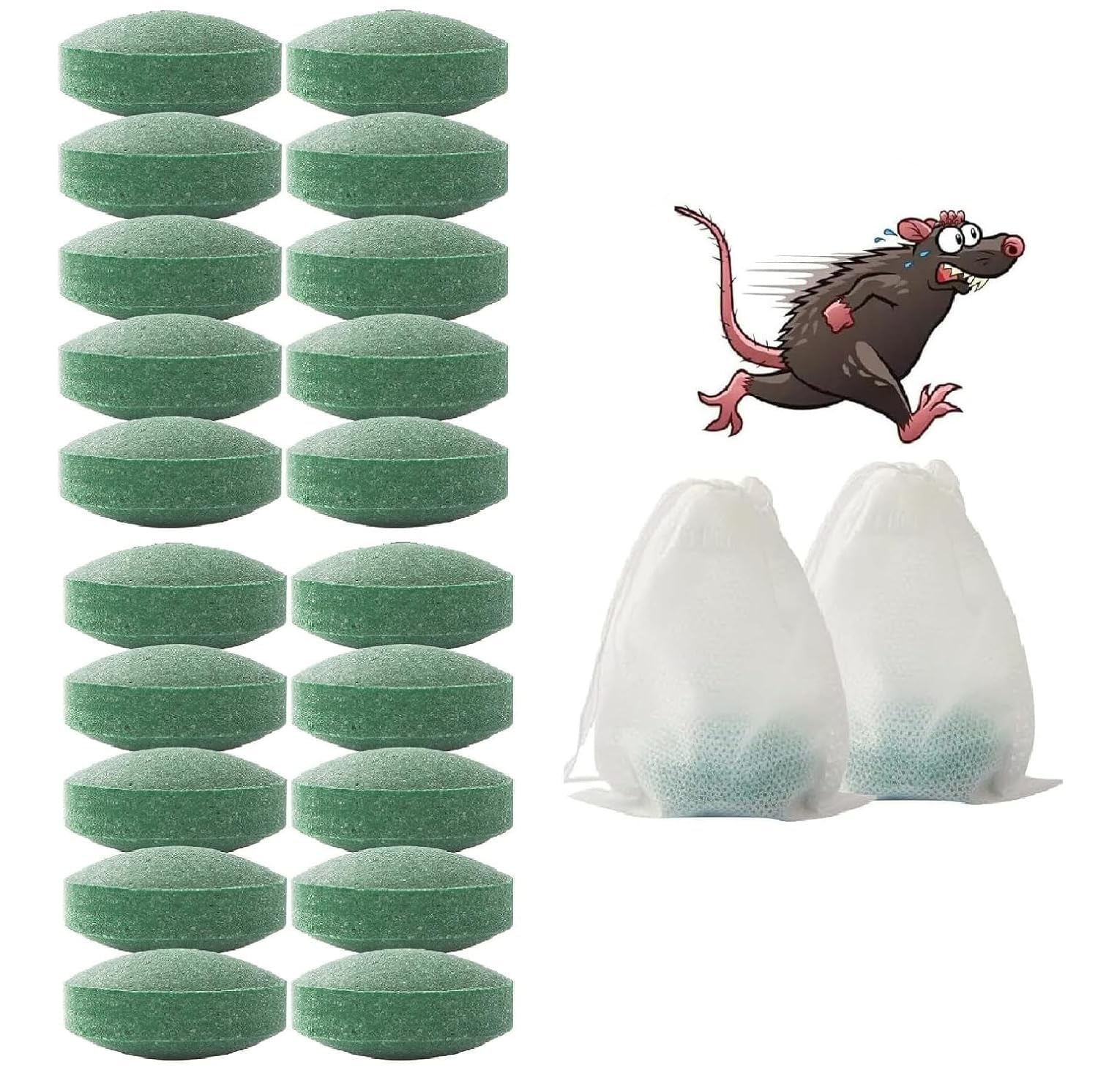 Mouse Repellent Peppermint Oil Mouse and Squirrel Deterrent for Indoor-Outdoor Garage, Rat Poisoning for Inside Home, Natural Repellent to Keep Rodents Out of Car, Rat Controller Pills (20)-image-28
