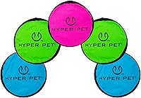 Vista 11 de Hyper Pet Flippy Flopper - Disco volador de 9 pulgadas, flota en el agua y seguro en los dientes, para todas las razas, paquete de 2