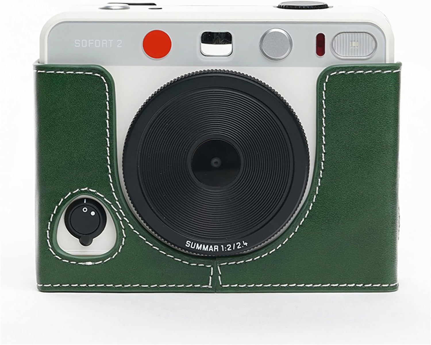[恵＼イーサン] TP Original Leica SOFORT 2 専用 ハンドメイド+15カメラストラップ 本革 ボディケース