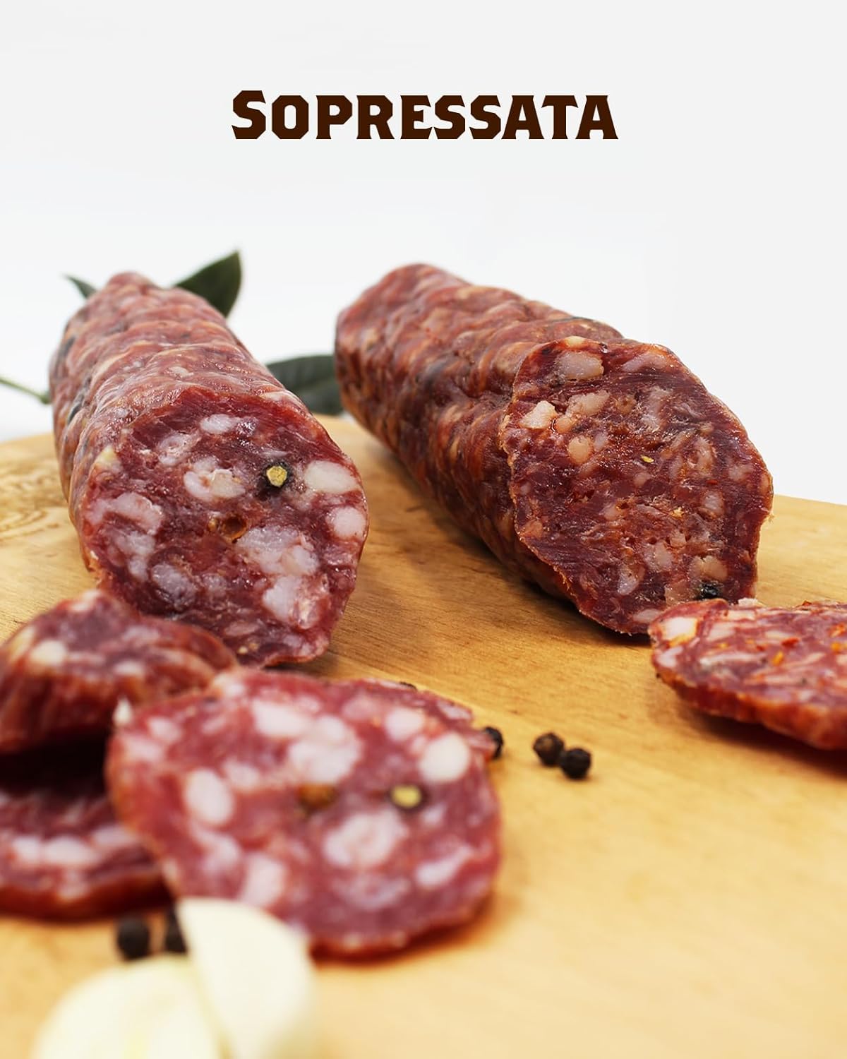 Fortuna's Italian Dry Sausage Sampler - Authentic Dry Cured Pork, Nitrate & Gluten Free - 5 Sticks, 8-16oz Each - Made in USA - Taste the Tradition