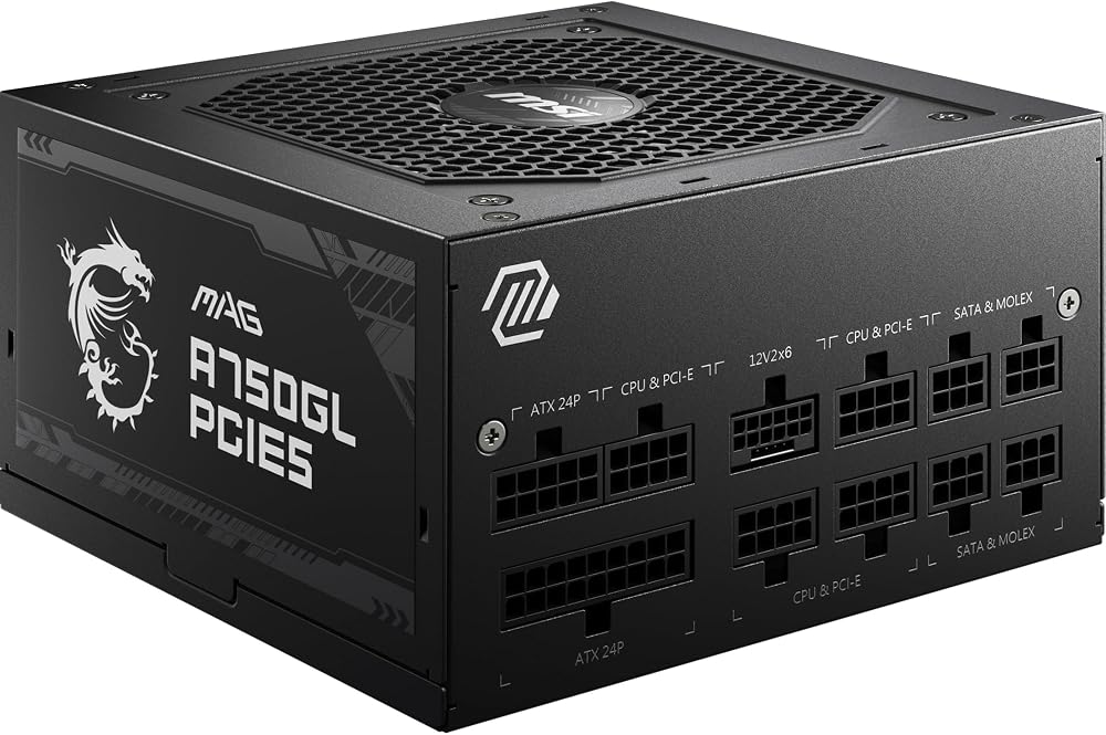 MSI MAG A750GL PCIE5 — 750 W Gold