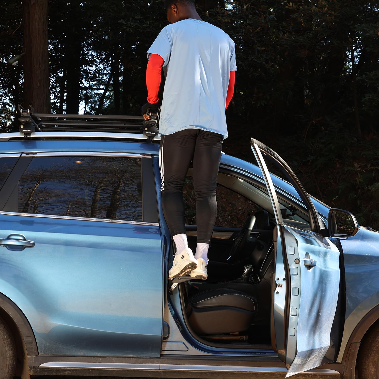COWVIE Foldable Car Door Step Stand Pedal - Access | Ubuy