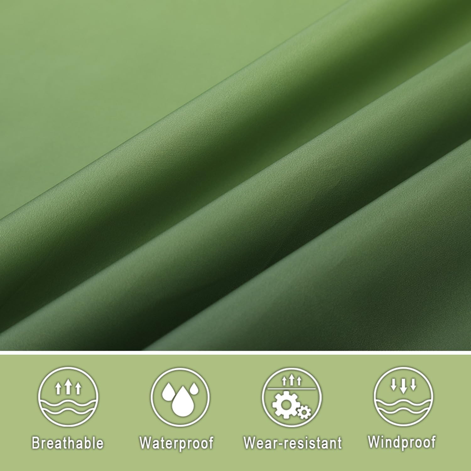 Fashion Hooded Rain Poncho Waterproof Raincoat Jacket with pocket for Women/Men/Adult - Image 6