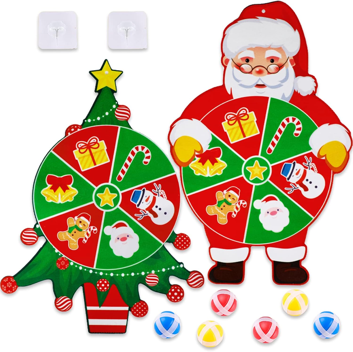 chiazllta Christmas Games for Kids Xmas Trees and Santa