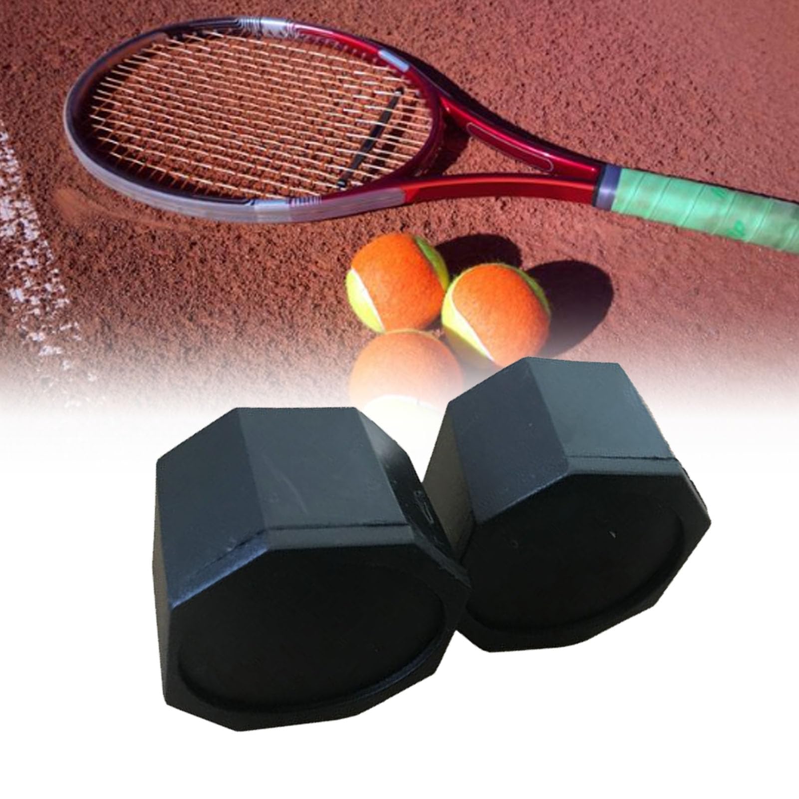 2 Stks Tennisracket Butt Cap Tennis Tennisracket Siliconen Eindhoes Voor Racquetball Racket Zwart