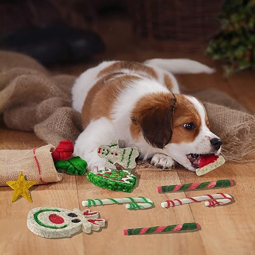 Miniatura 7 de MON2SUN 11Count - Calcetín de Navidad para perros pequeños