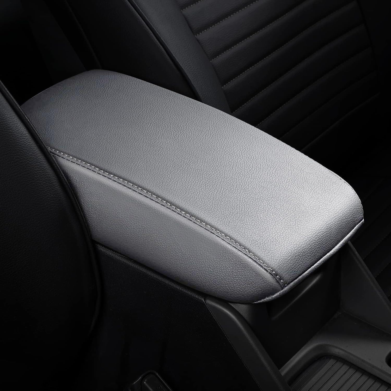 Photo 1 of AOMSAZTO Light Gray Console Covers for 2013-2018 Subaru Forester Armrest Covers for Subaru Forester