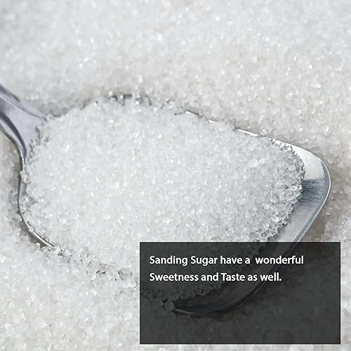 Miniatura 7 de NY SPICE SHOP Azúcar de lija  Azúcar blanco con gas  Gránulos blancos  Gránulos blancos a granel  Gránulos blancos comestibles  Azúcar de lija para