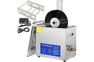 VEVOR 6L Commercial Ultrasonic Cleaner for Vinyl Records | Perfect 7-12 Inch...