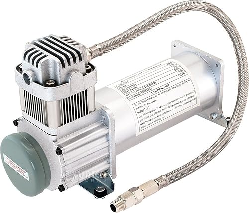 Miniatura 6 de Vixen Horns Kit de bocina de tren para camiones/coche/semi. Sistema completo a bordo: compresor de aire de 200 psi, tanque de 5 galones, 3