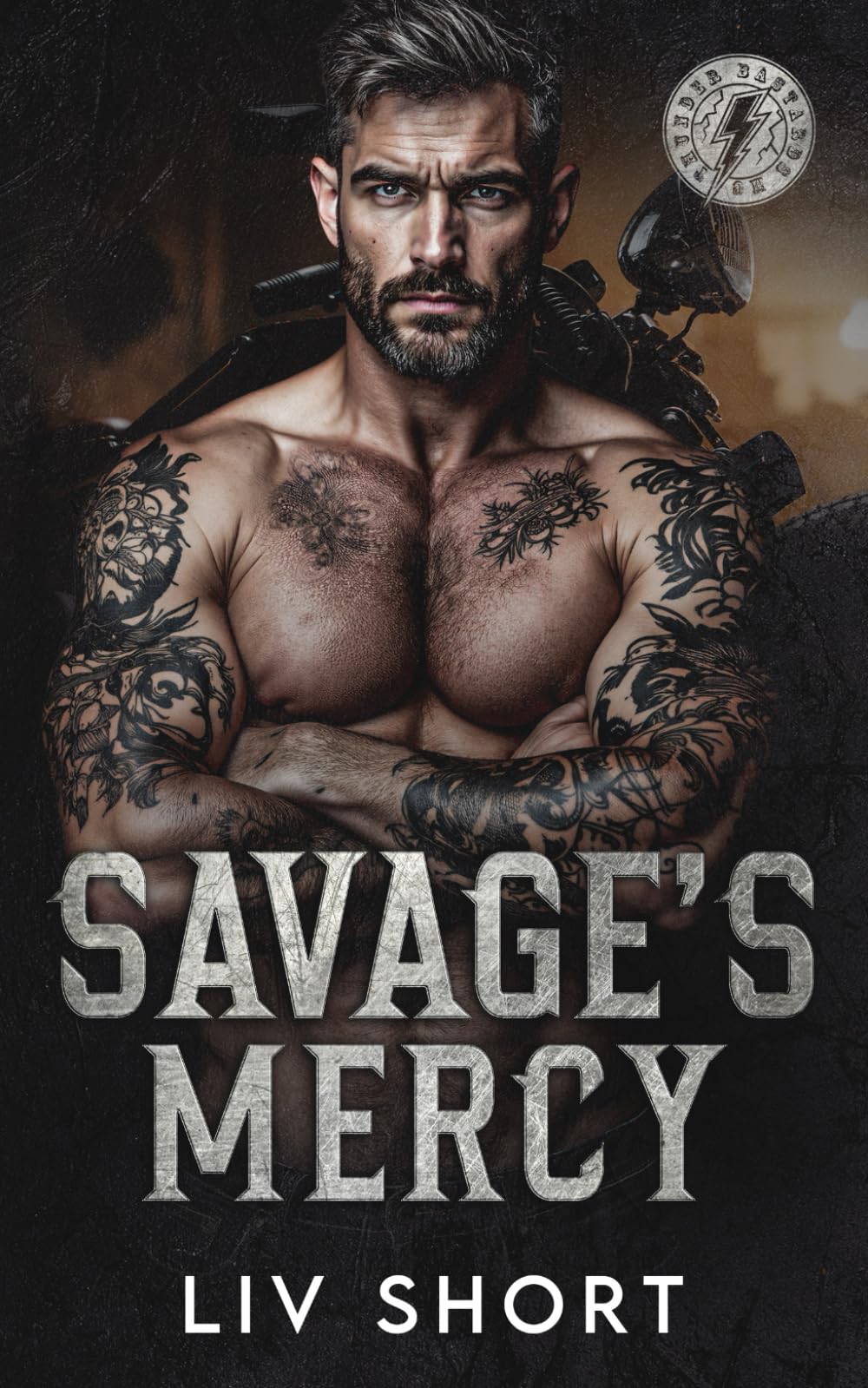 Savage's Mercy: An Age-Gap Instalove Romance: 1 (Thunder Bastards MC)