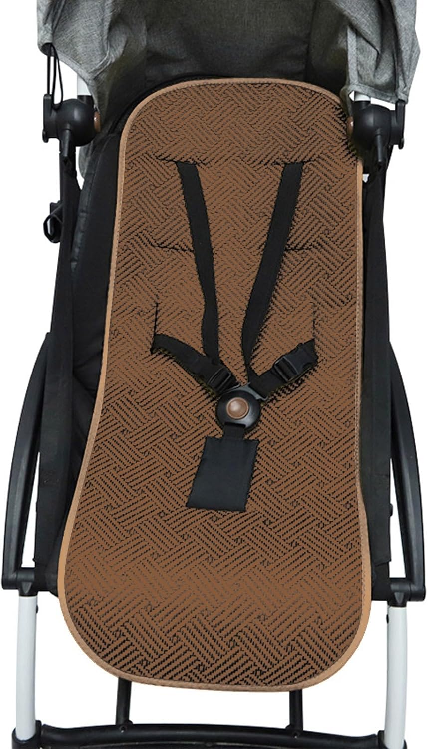 Baby Stroller Rattan Mat Breathable Sleeping Pad Supplies Household for Boy Outdoor Traveling Camping