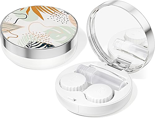 Miniatura 11 de Funda para Lentes de Contacto/Estuche de Contacto, Funda para Lentes de Contacto de Viaje Funda Linda de Contacto y Solución Perfecta para Viajes